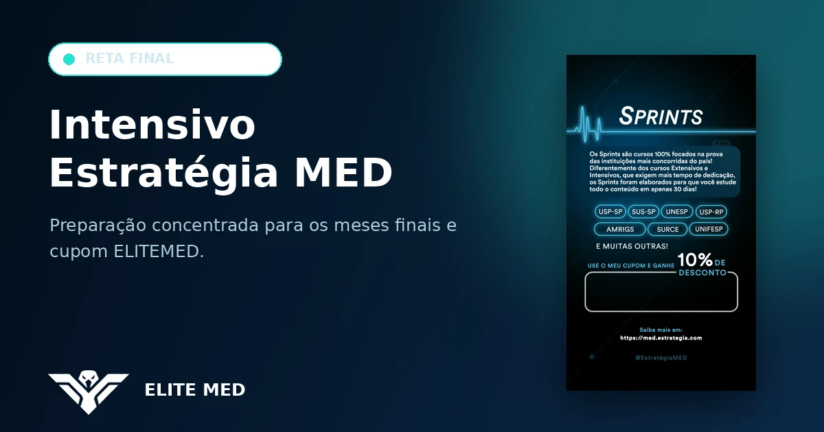 Intensivo Residência Médica Estratégia MED
